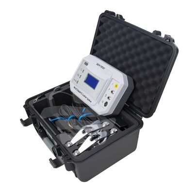 Détecteur de métaux souterrain à double pistolet avec voix-off pour une localisation précise des défauts du câble