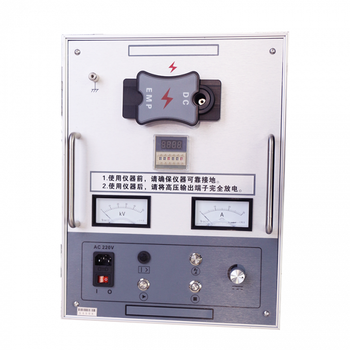 Générateur de surtensions haute tension pour les essais de défauts de flashover haute tension avec une tension d'impact de 35 kV et une énergie de décharge de 2450 J 2