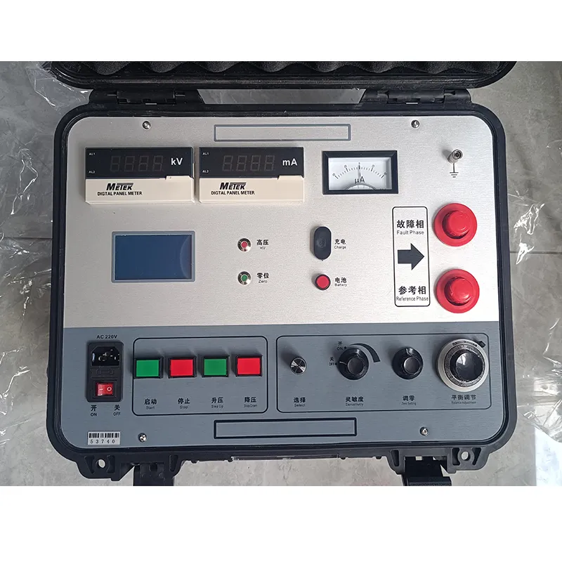 Testeur de défaut de gaine extérieure de câble d'alimentation 7500V méthode pont HV 1