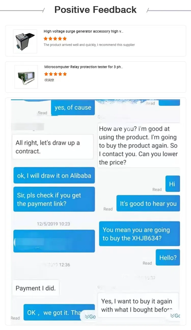 Testeur de défaut de gaine extérieure de câble d'alimentation 7500V méthode pont HV 11