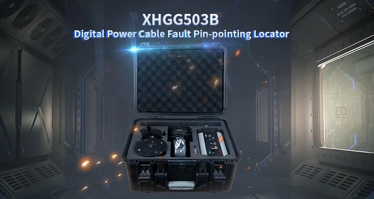Xhdd503b Localisateur de défauts de câble à synchronisation acousto-magnétique, pointeur de localisation souterrain 0