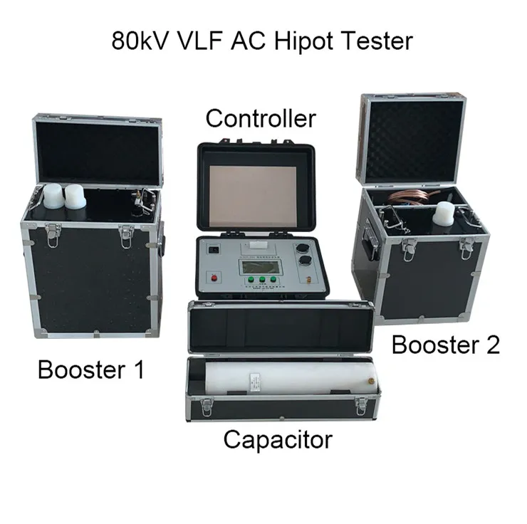 Testeur Hipot AC VLF 80kV pour câbles haute tension pour l'industrie électrique 0